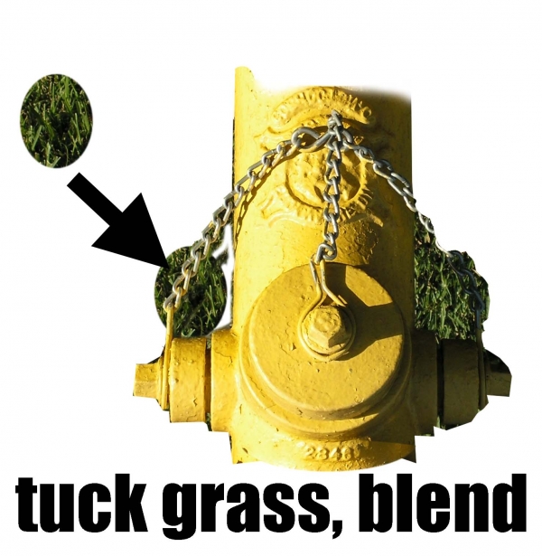 Creation of Hydrant (photoshop excercise): Step 4